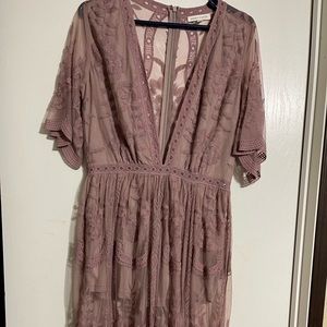 Honey punch romper dress